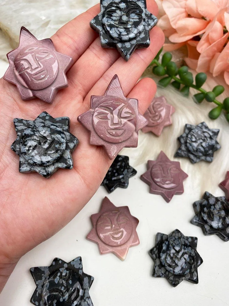 Crystal Sun Pendants