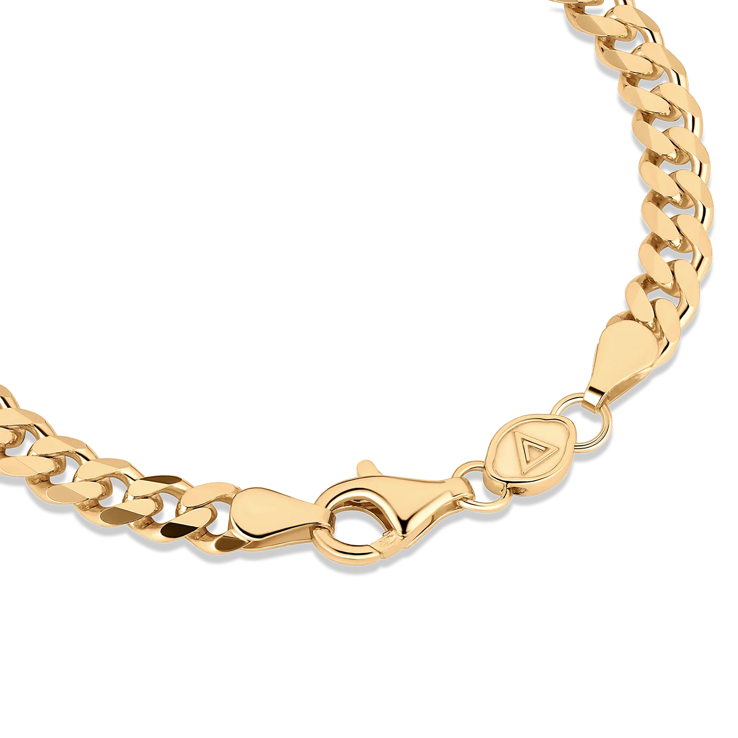 Curb Chain, Gold Vermeil (5mm)