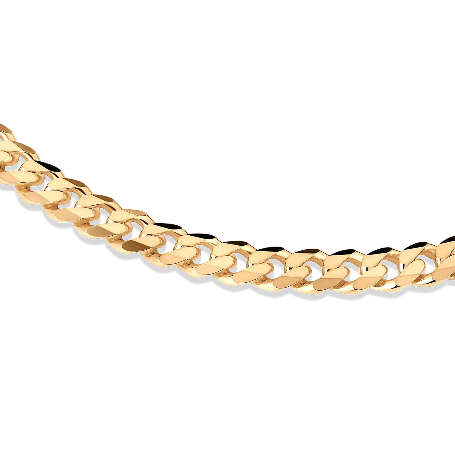 Curb Chain, Gold Vermeil (5mm)