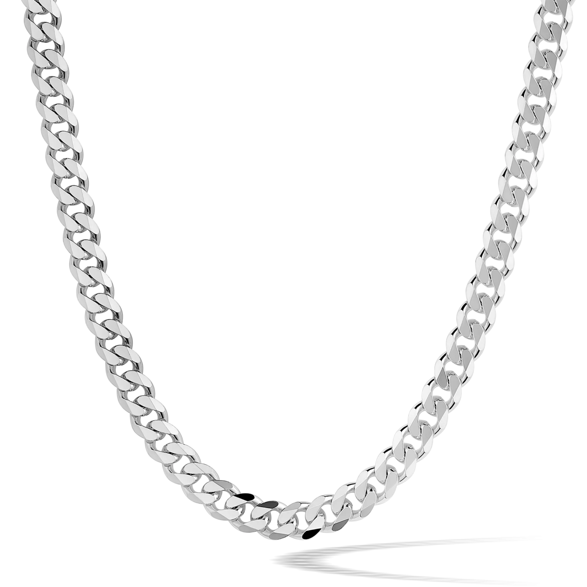 Curb Chain, Sterling Silver (5mm)