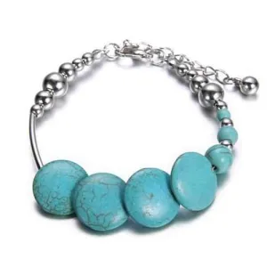 DEJAVU Sweetly Speckled Turquoise Bracelet
