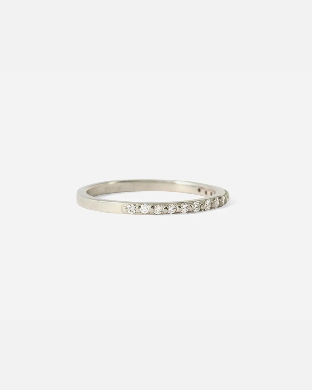 Dew / 1.3mm Round White Diamond Ring