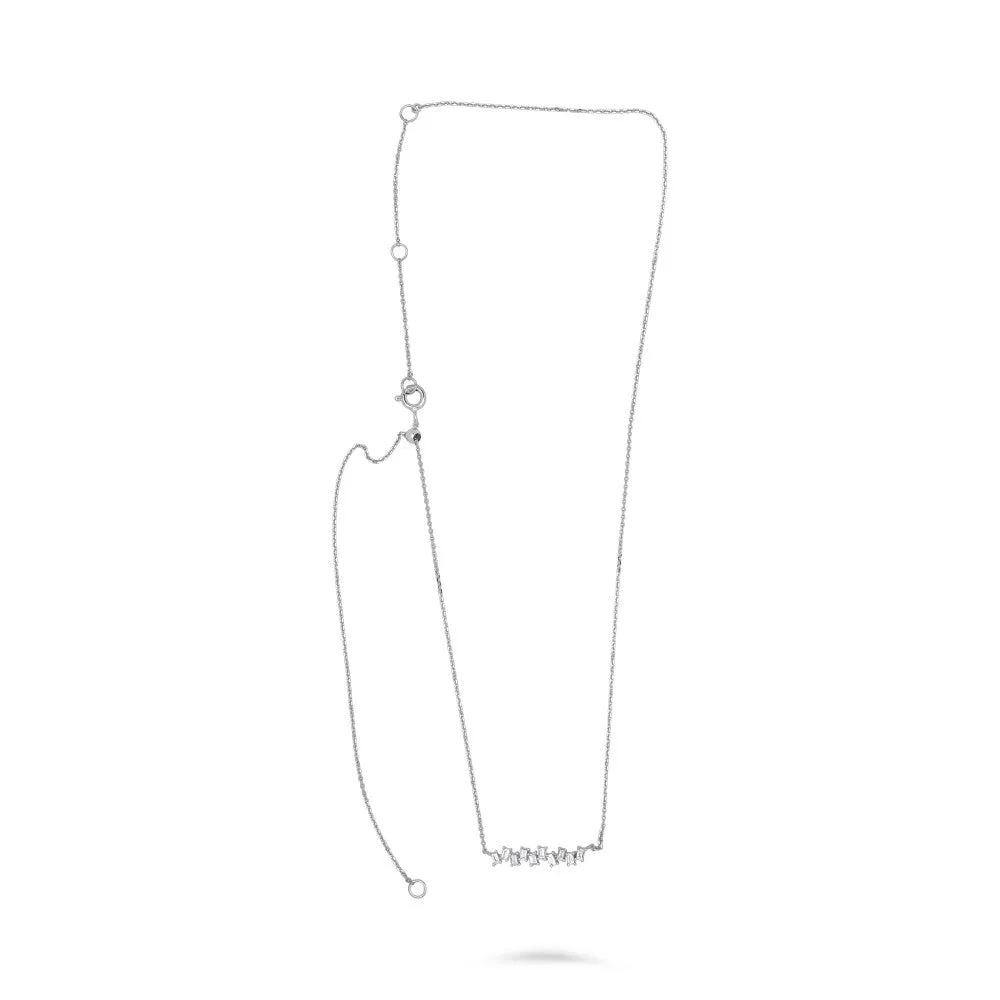 DIAMOND BAGUETTE NECKLACE