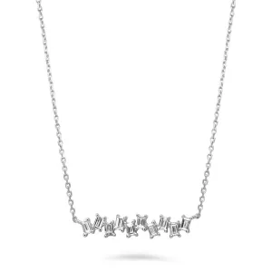DIAMOND BAGUETTE NECKLACE