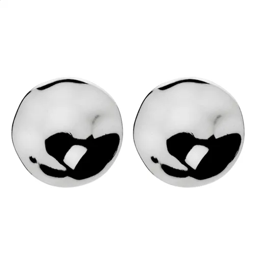 Double Beat Stud Earrings
