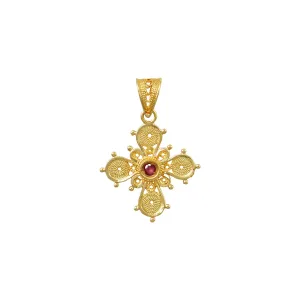 Efimia Greek Orthodox Gold Cross