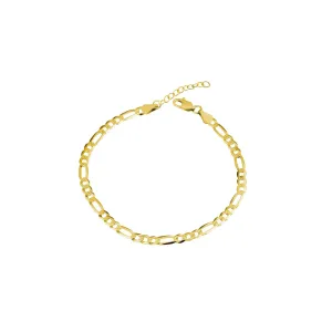 Flora Figaro Bracelet // 10k Italian Solid Gold