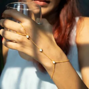 Follow me Bracelet - Gold Plated 925 Silver