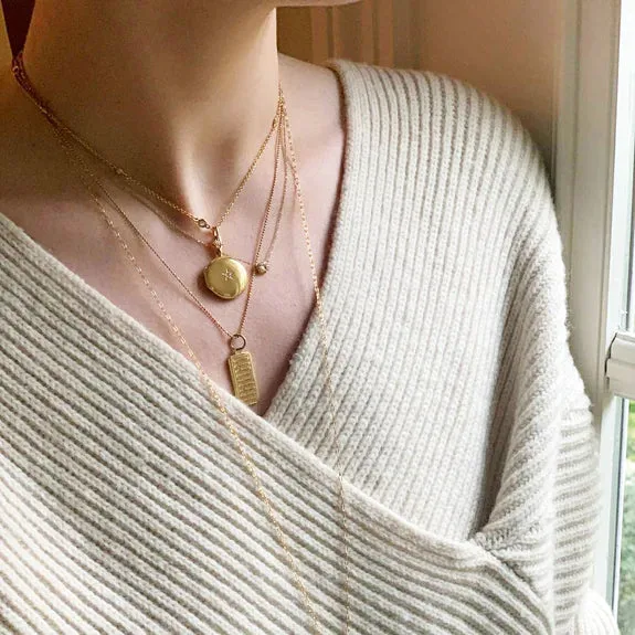 Gold & Diamond Locket