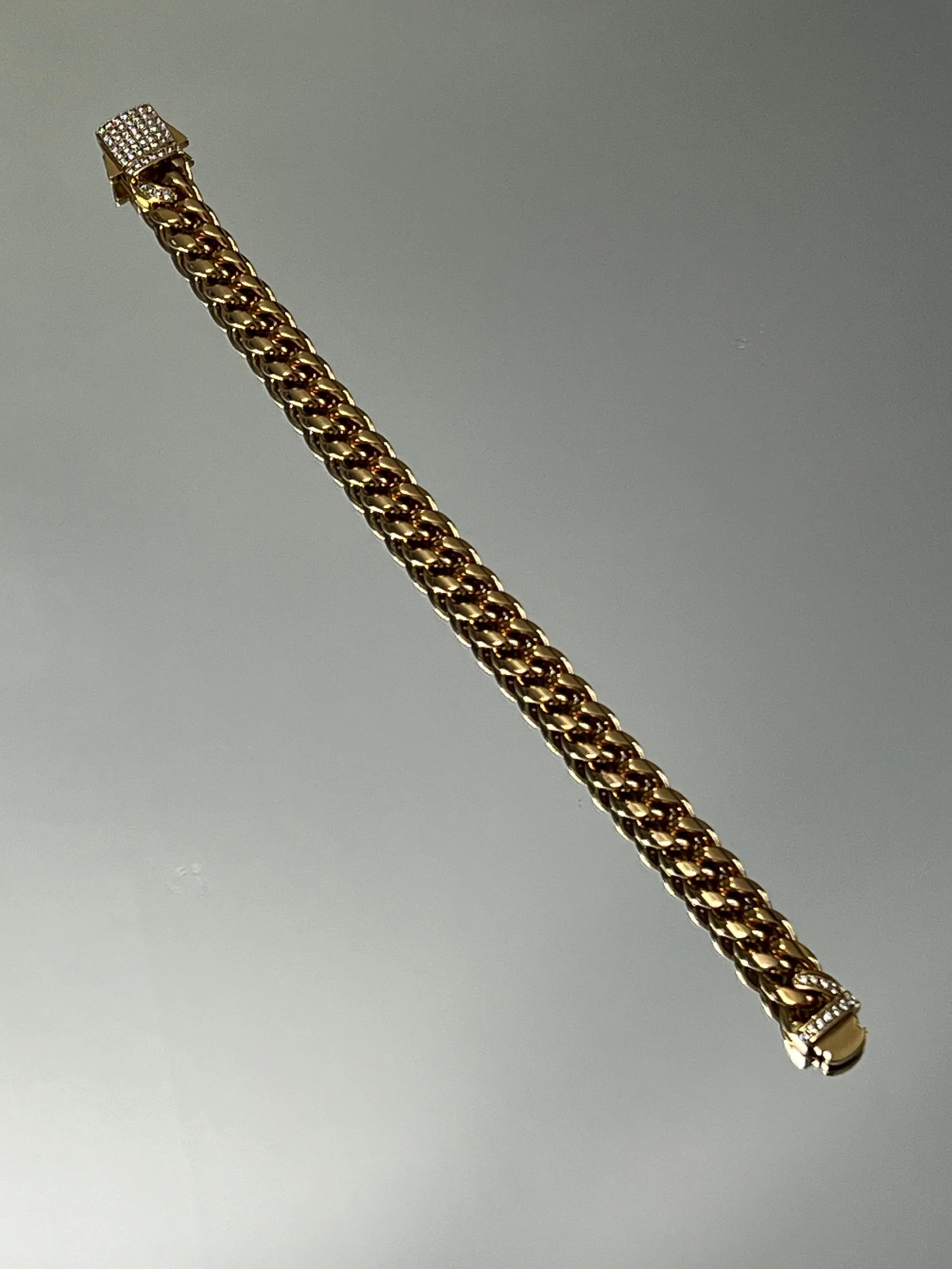 Gold Filled Link Bracelet Men's Chic and Trendy Bracelet