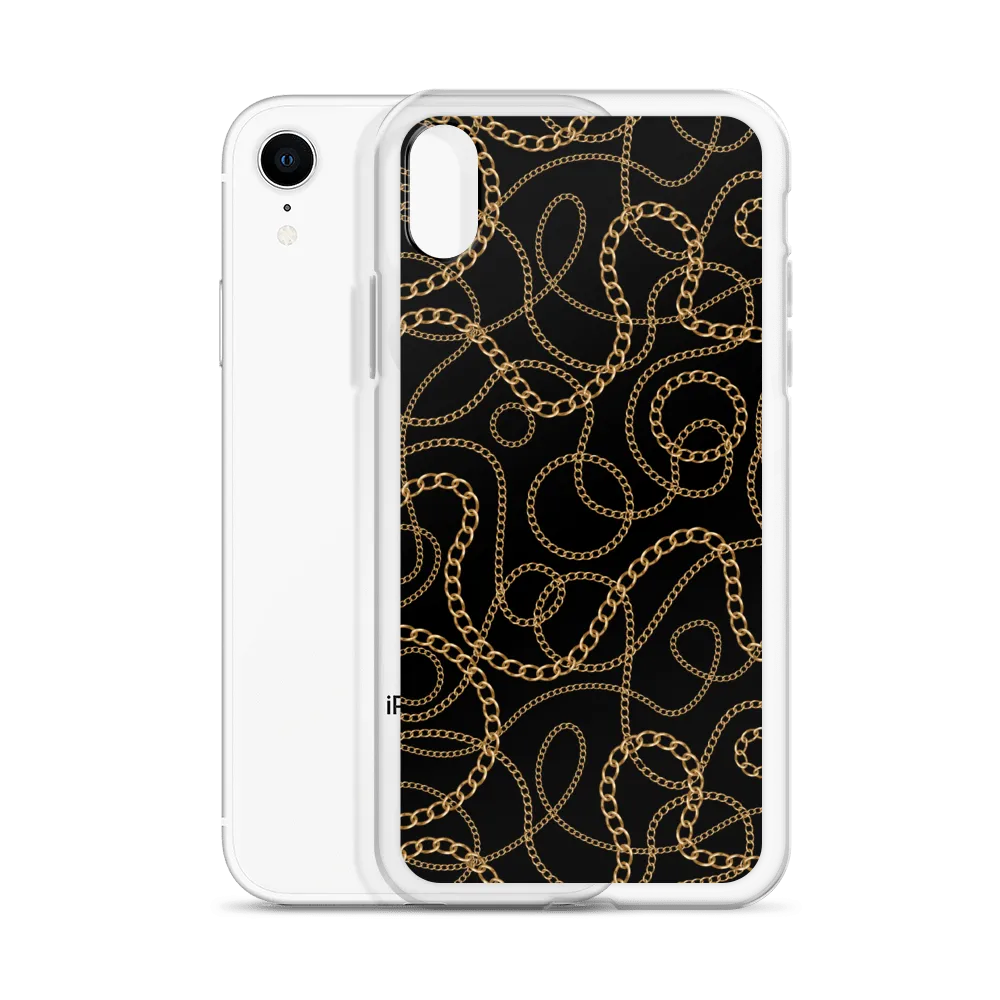 Golden Chains iPhone Case