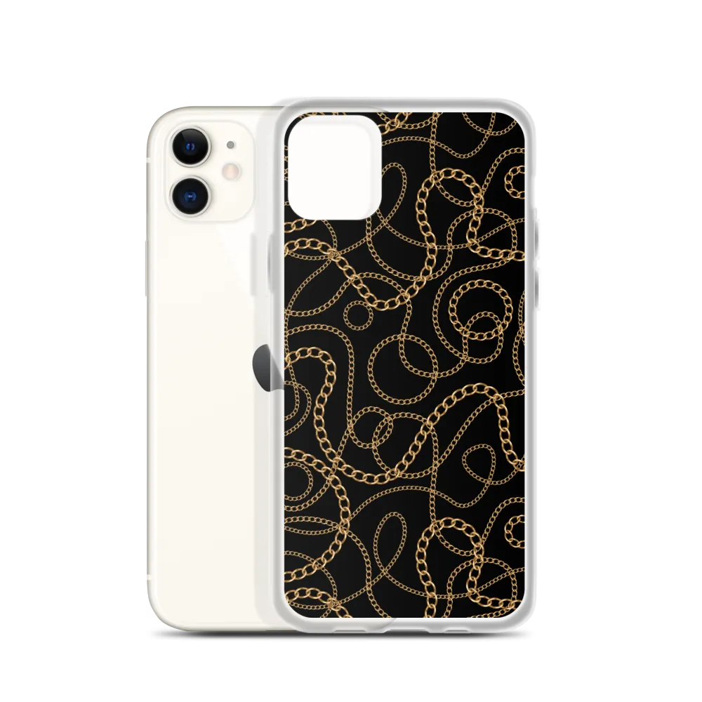 Golden Chains iPhone Case