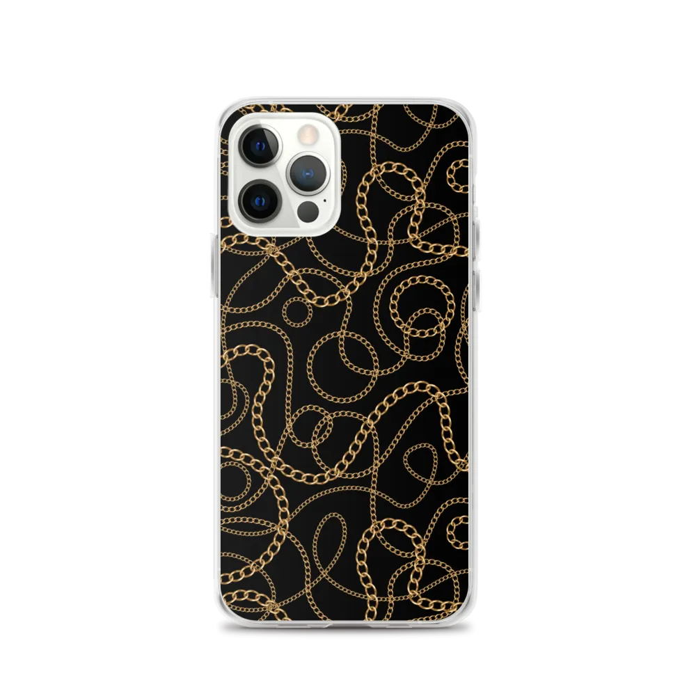 Golden Chains iPhone Case