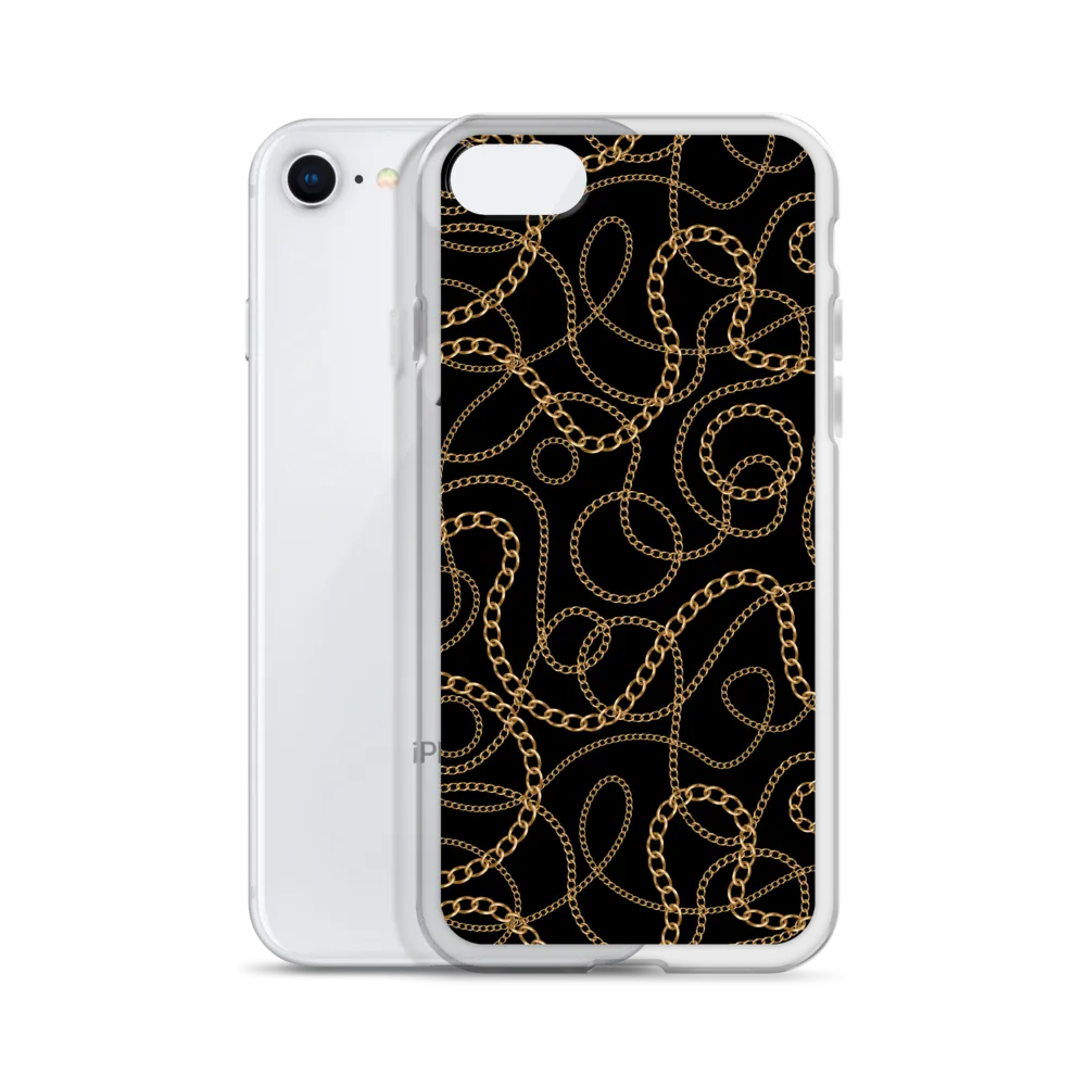 Golden Chains iPhone Case