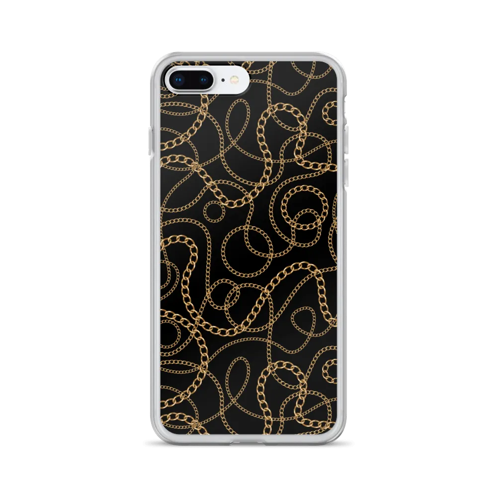 Golden Chains iPhone Case