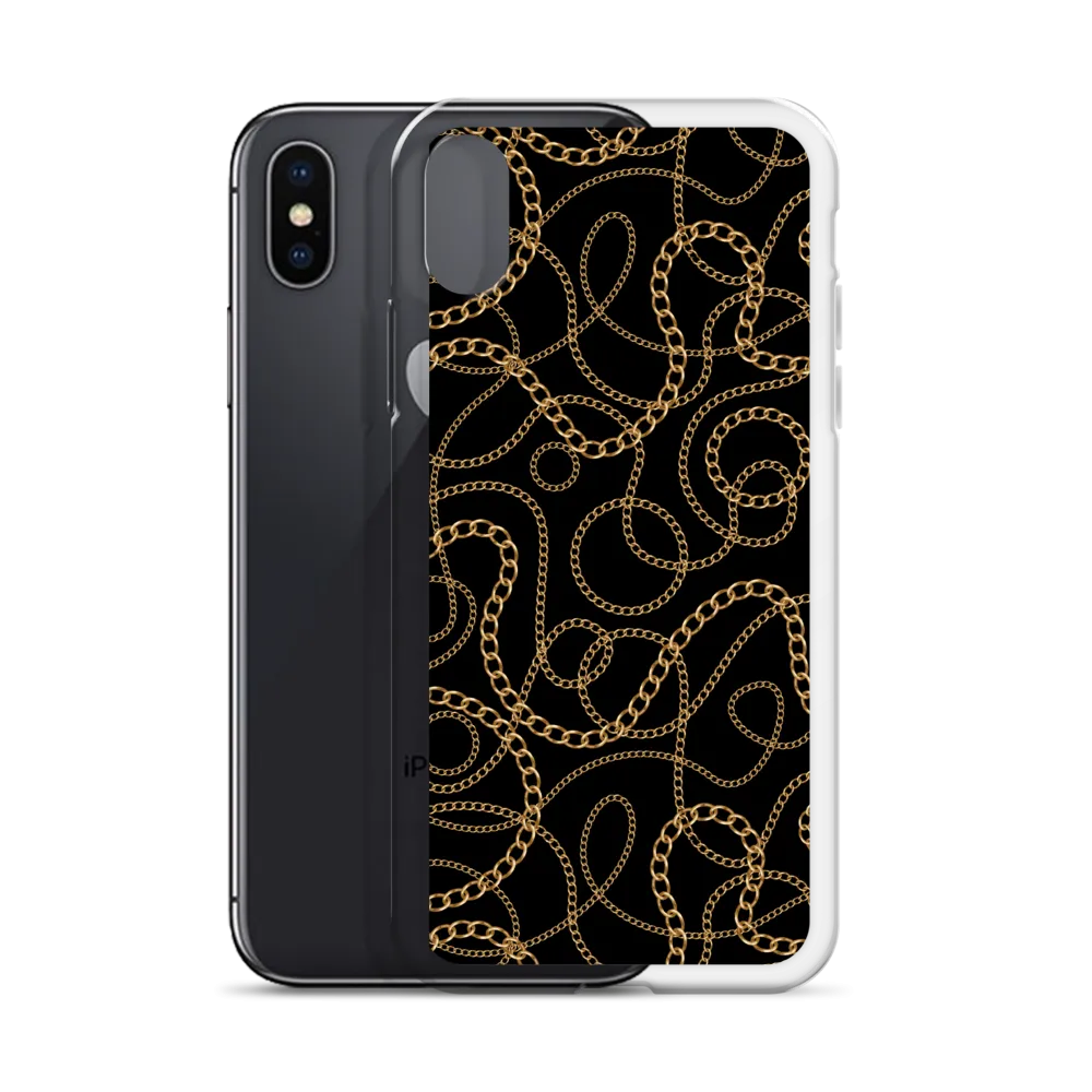 Golden Chains iPhone Case
