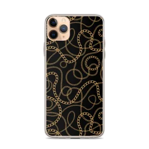 Golden Chains iPhone Case