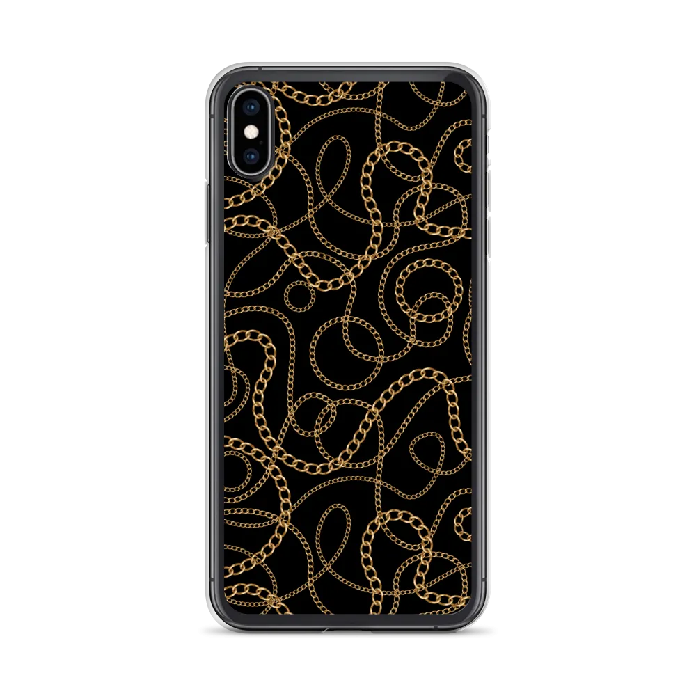 Golden Chains iPhone Case