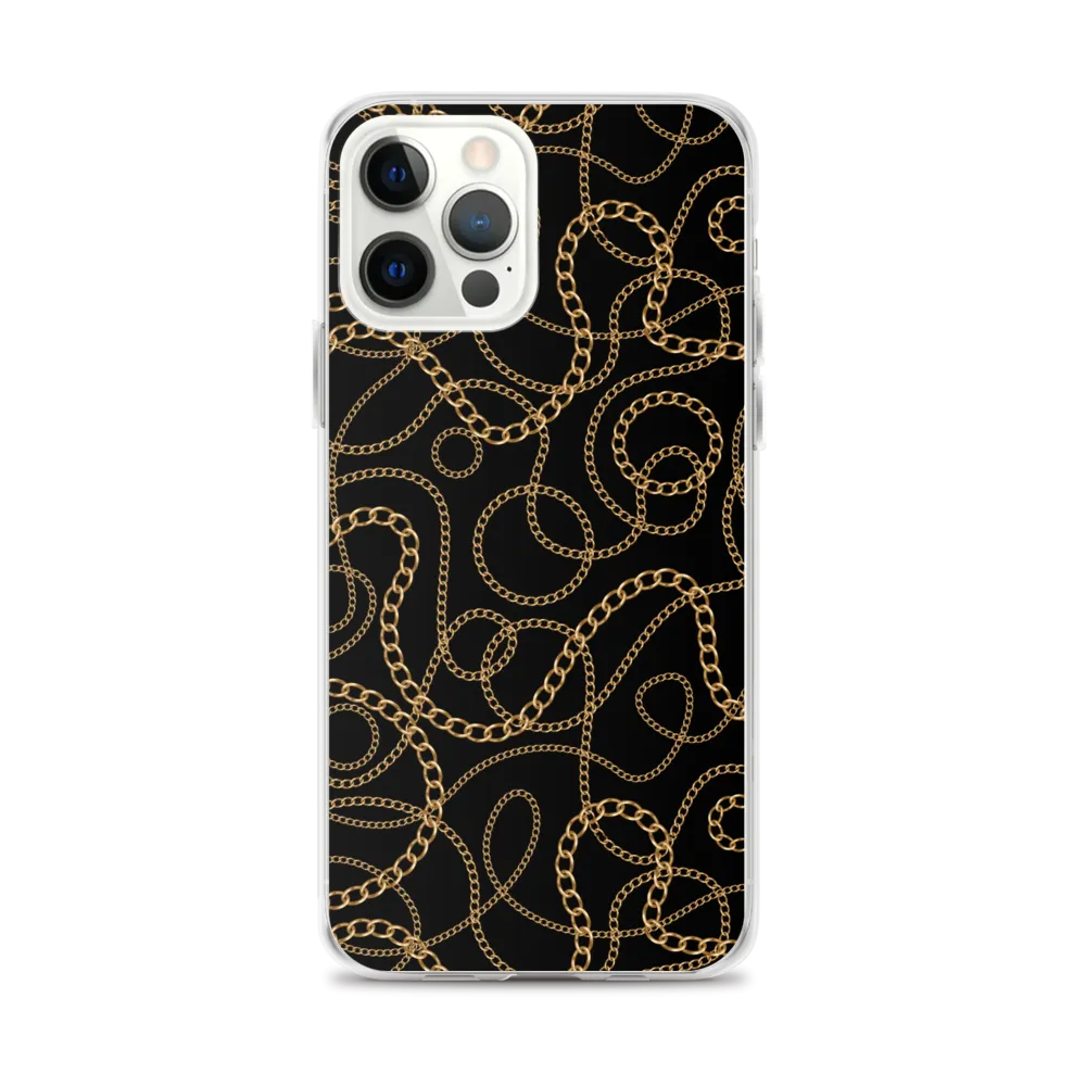 Golden Chains iPhone Case