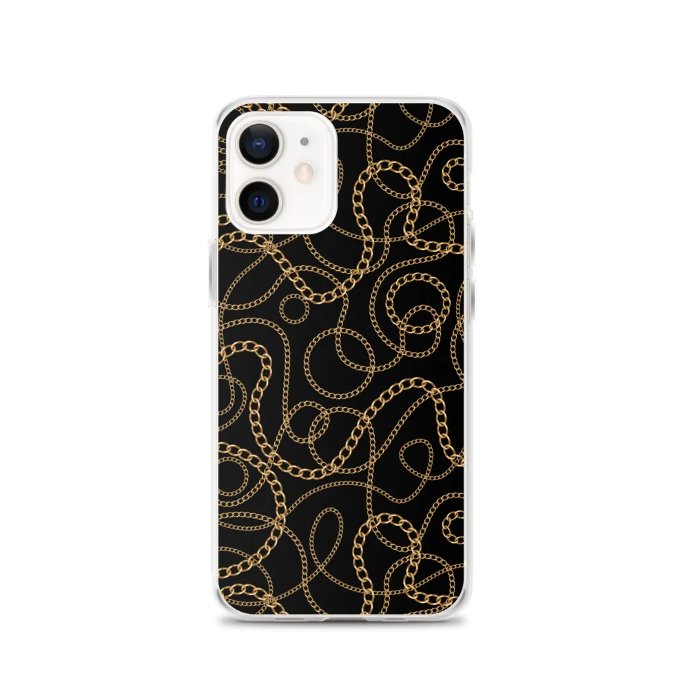 Golden Chains iPhone Case
