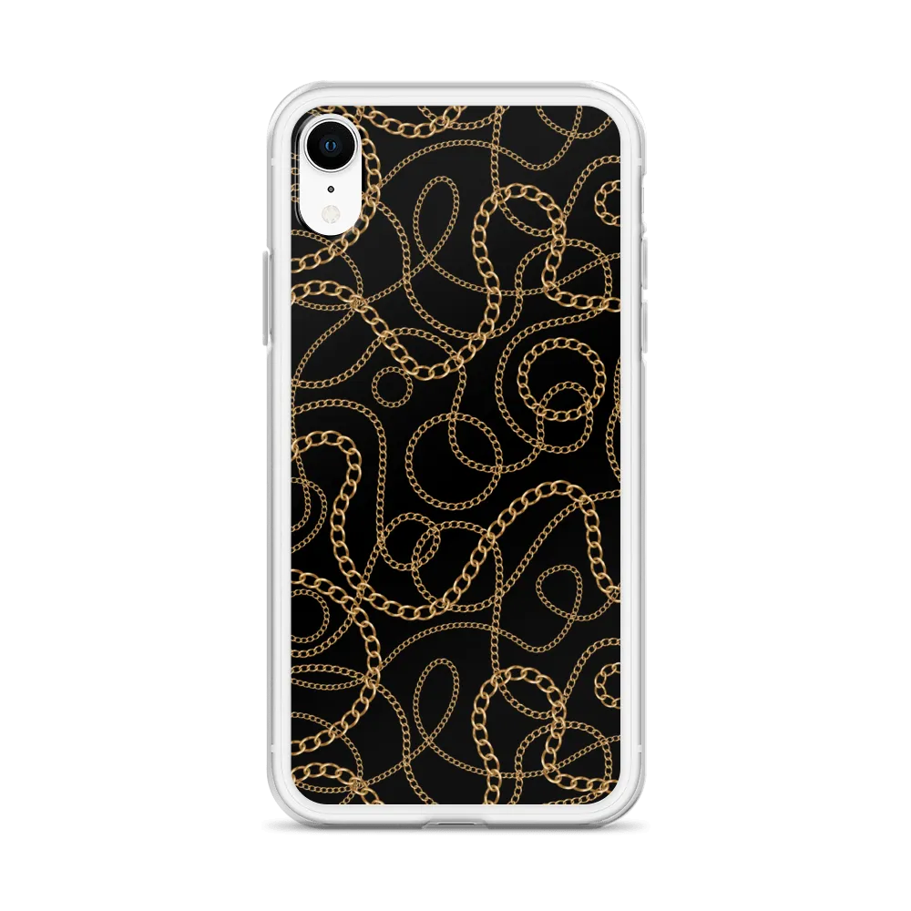 Golden Chains iPhone Case