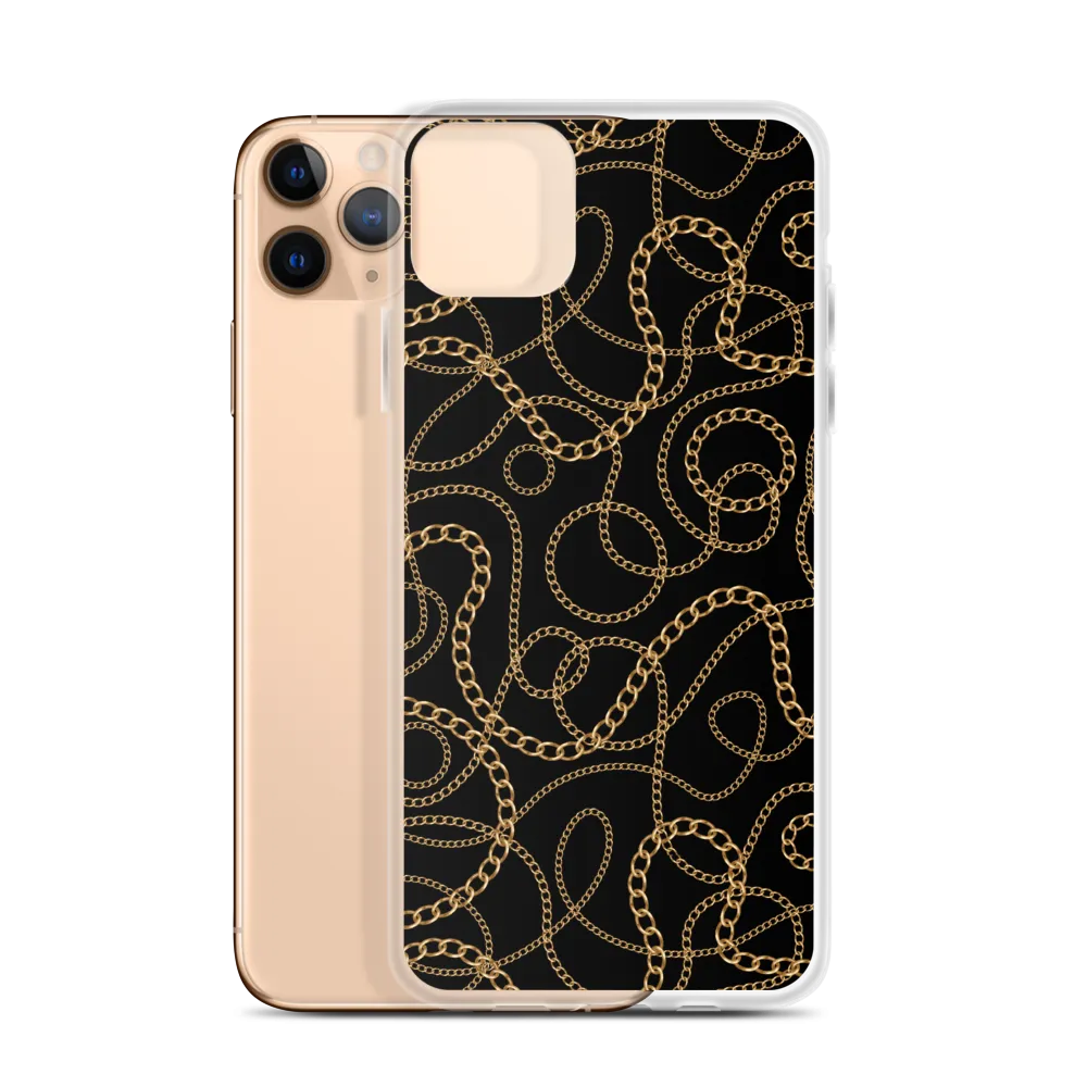 Golden Chains iPhone Case