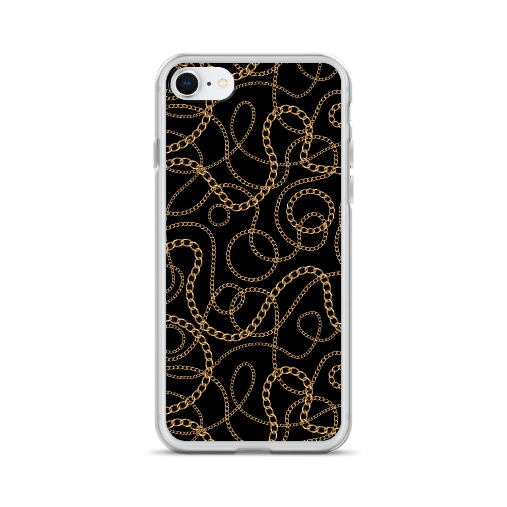 Golden Chains iPhone Case