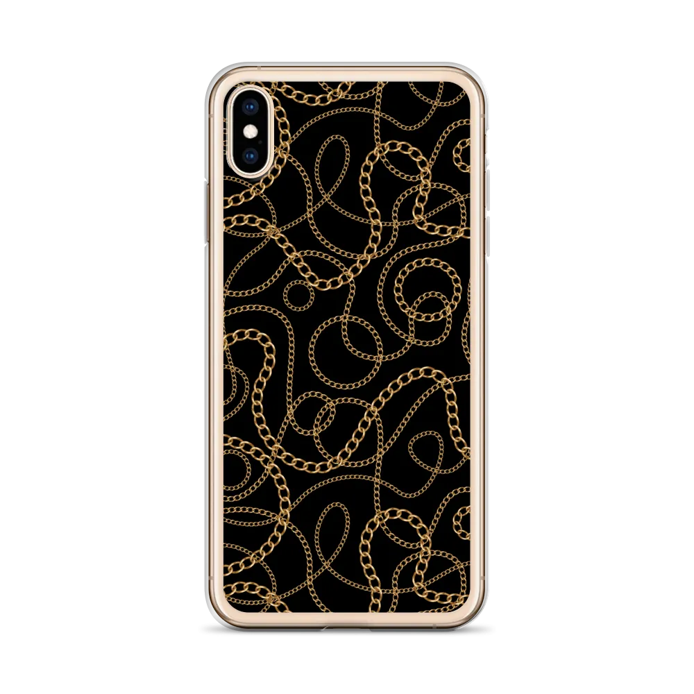 Golden Chains iPhone Case
