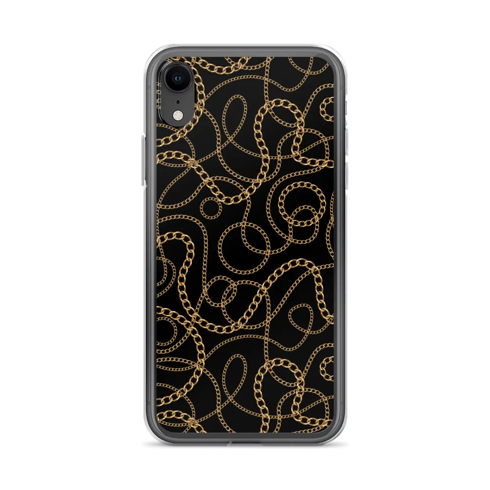 Golden Chains iPhone Case