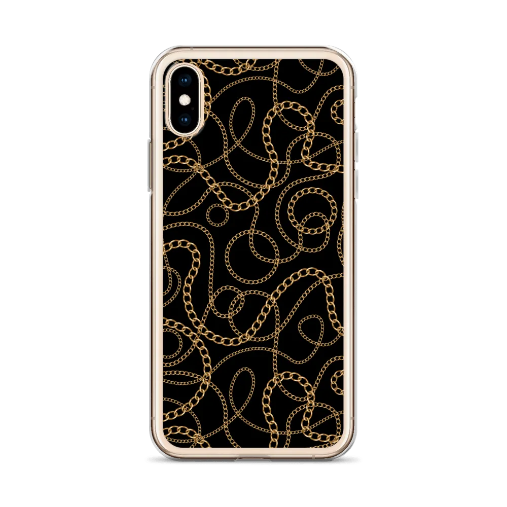 Golden Chains iPhone Case