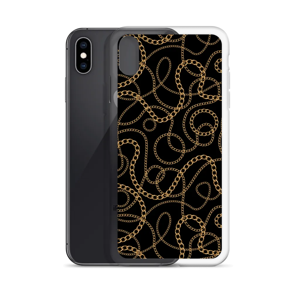 Golden Chains iPhone Case