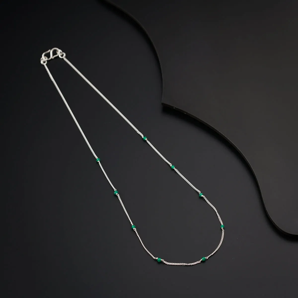 Green Onyx Chain: Short