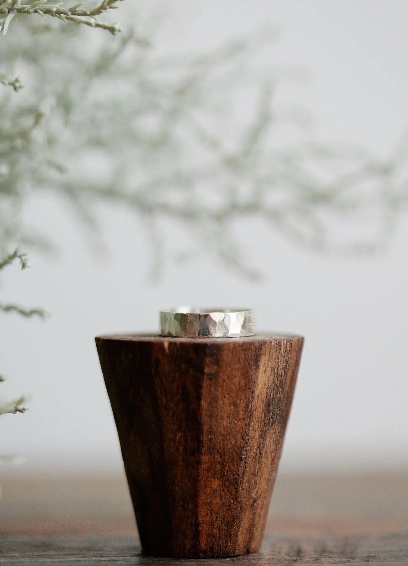Hammered Finish Band