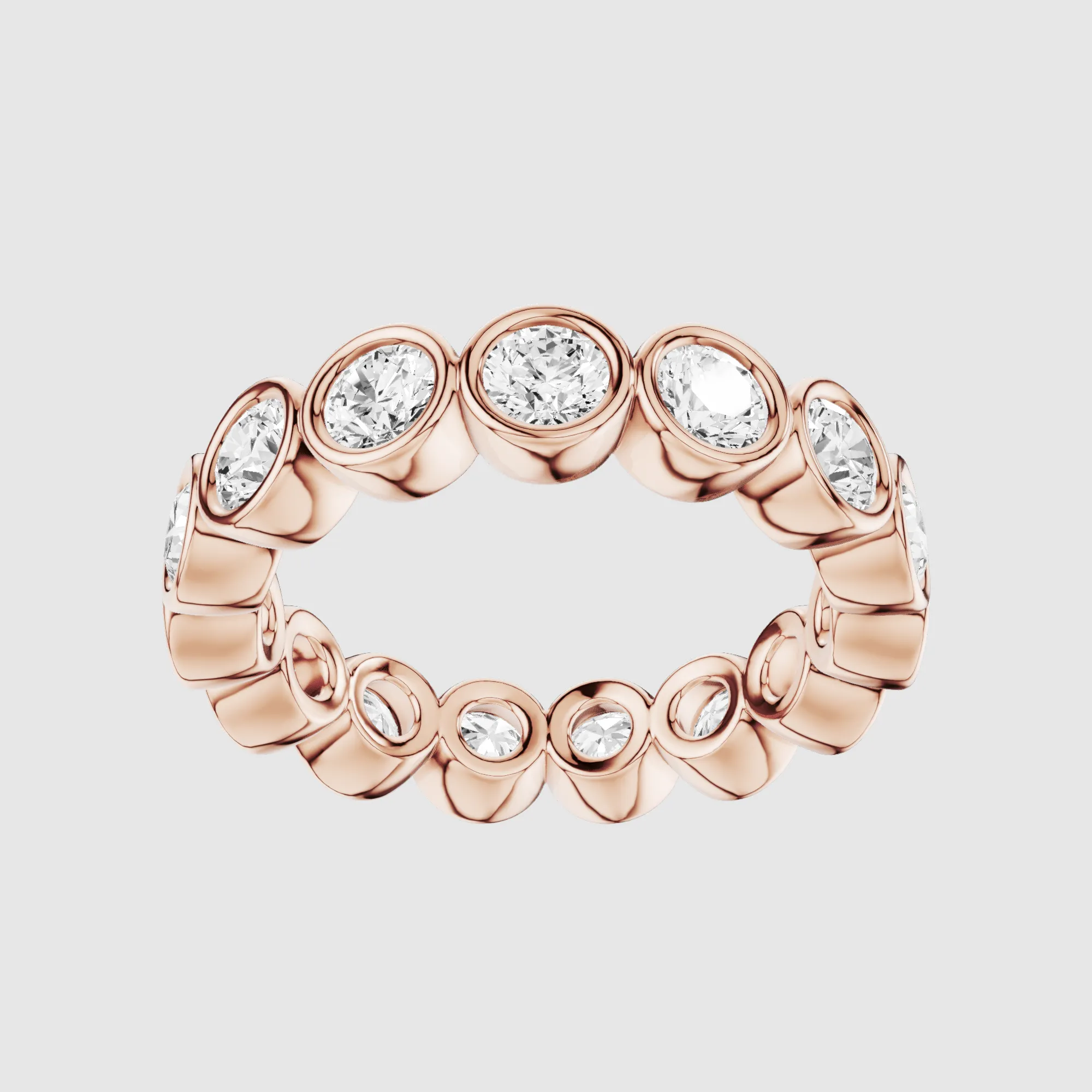 Infinity Lab Grown Diamond Eternity Band-Round