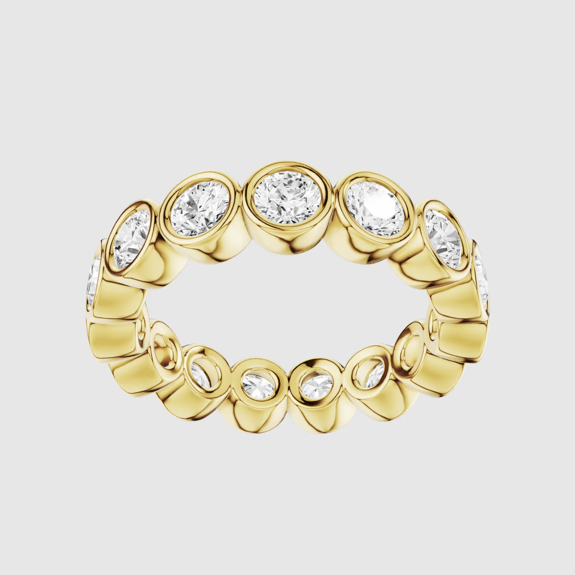 Infinity Lab Grown Diamond Eternity Band-Round