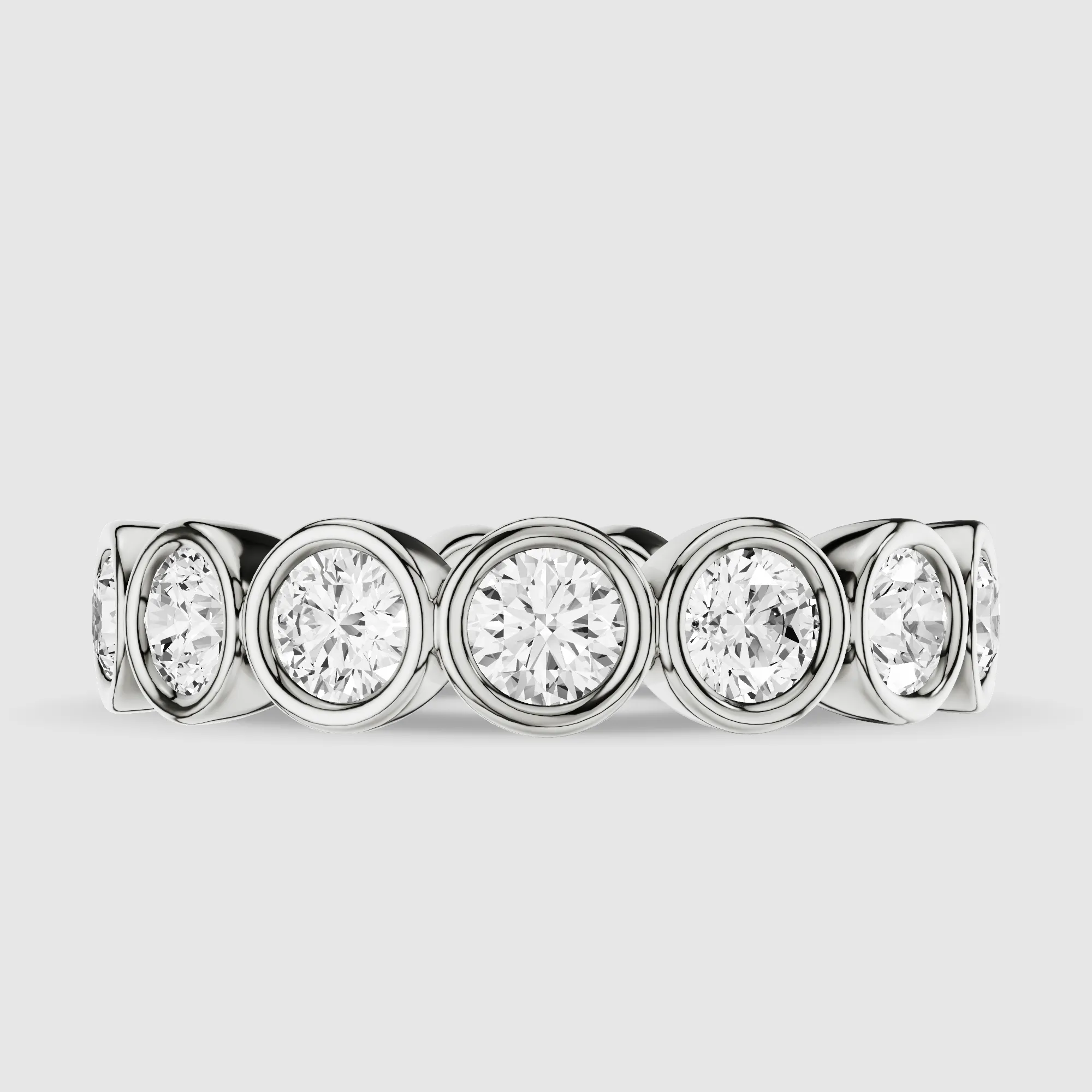 Infinity Lab Grown Diamond Eternity Band-Round