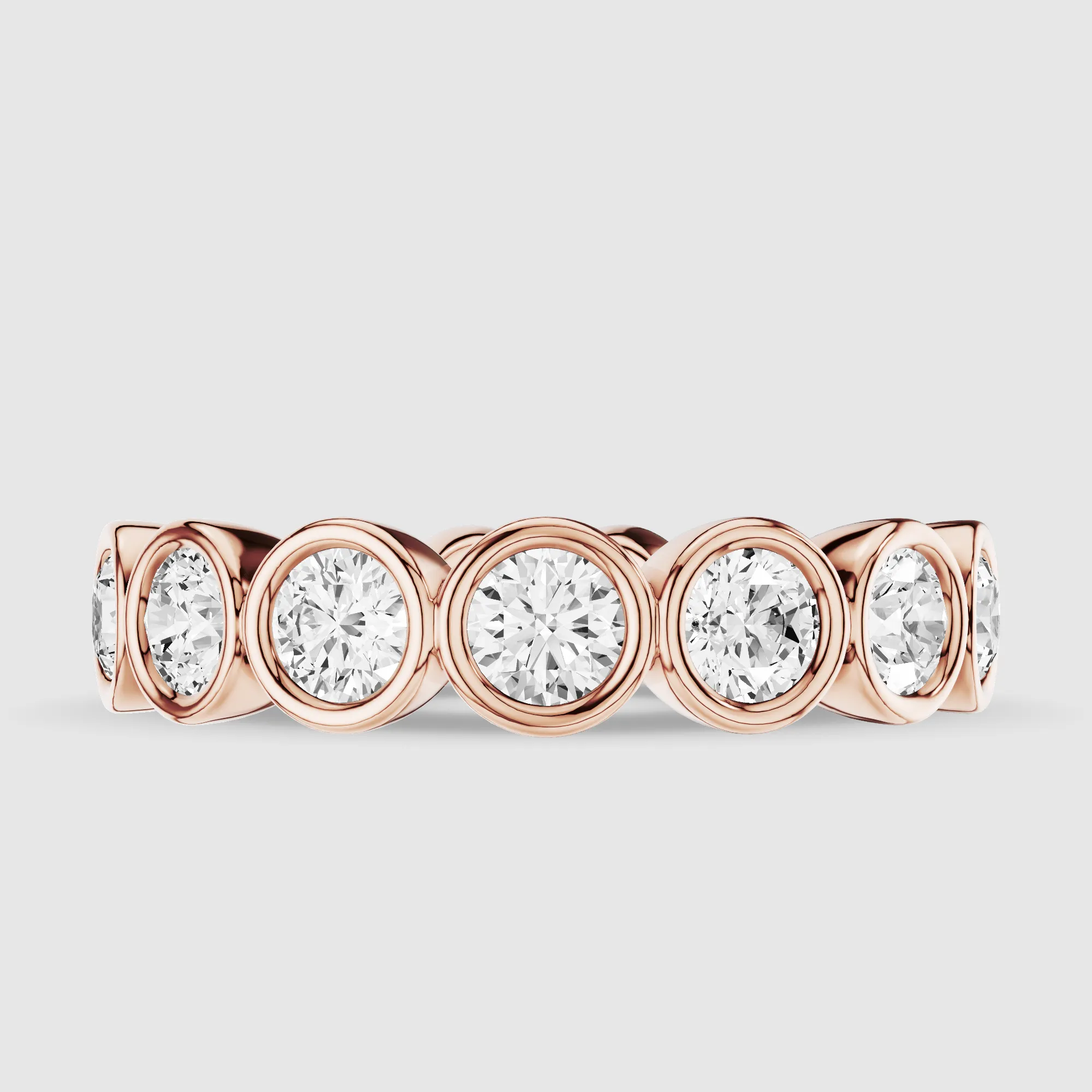 Infinity Lab Grown Diamond Eternity Band-Round