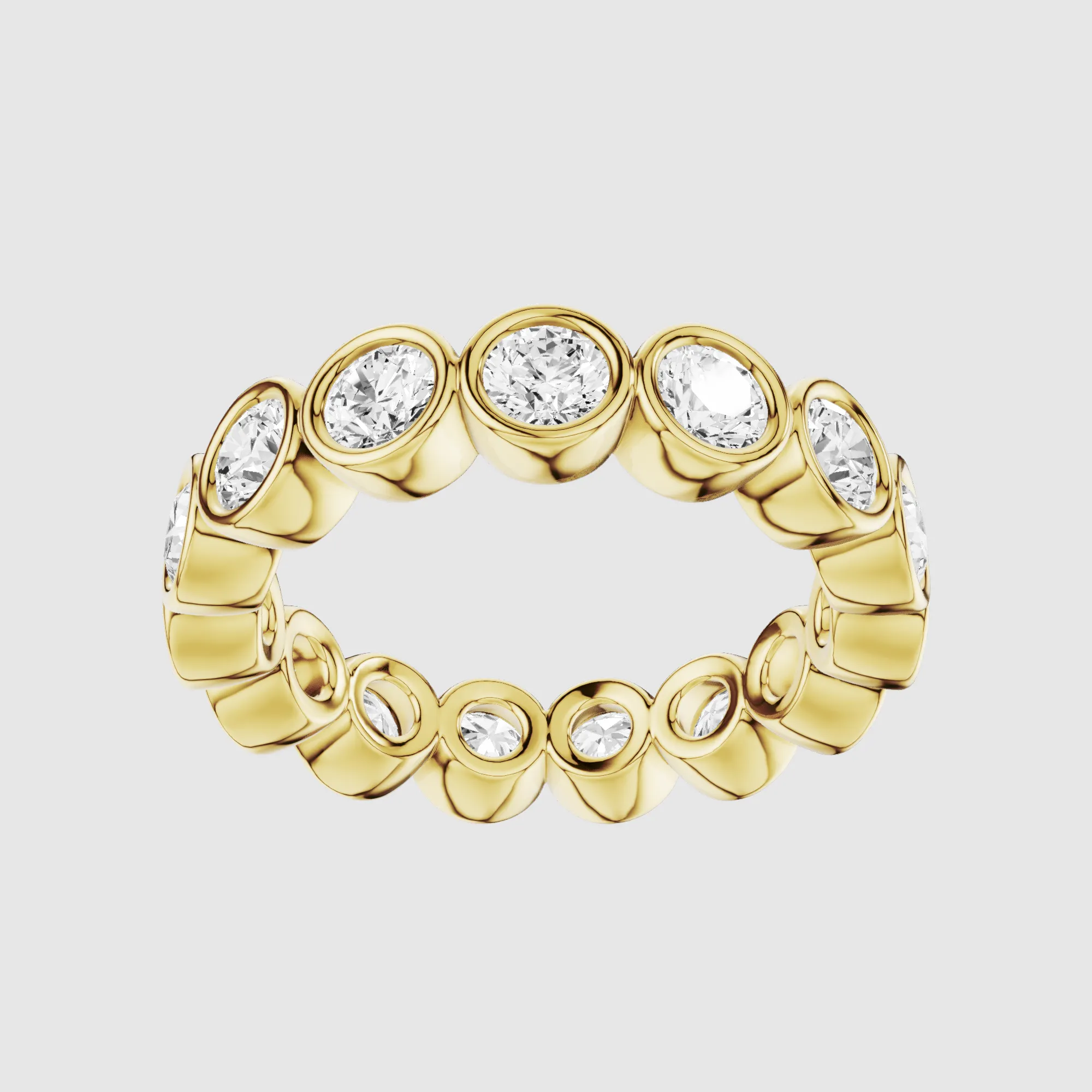 Infinity Lab Grown Diamond Eternity Band-Round