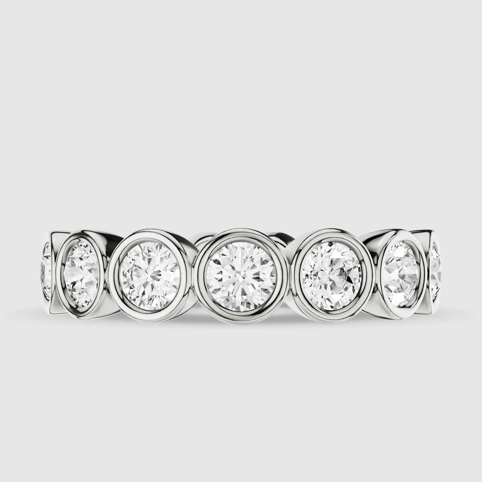 Infinity Lab Grown Diamond Eternity Band-Round