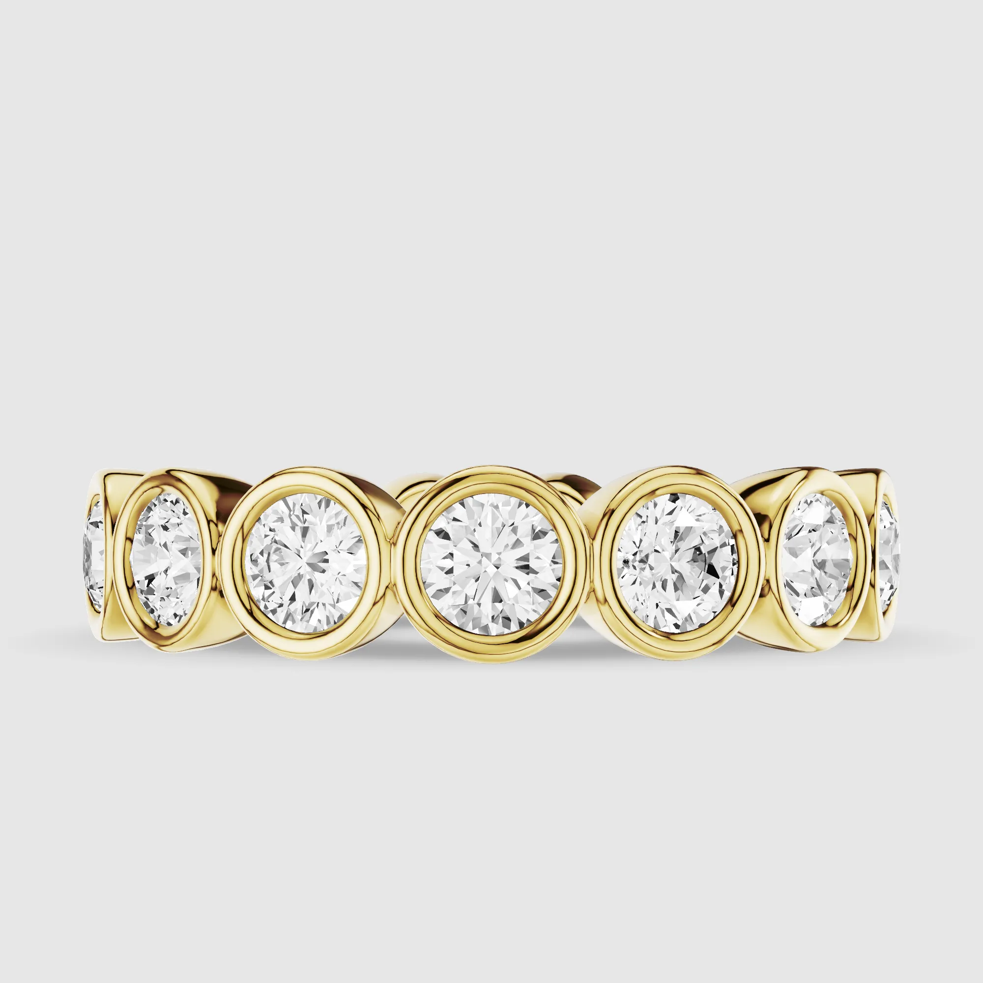 Infinity Lab Grown Diamond Eternity Band-Round