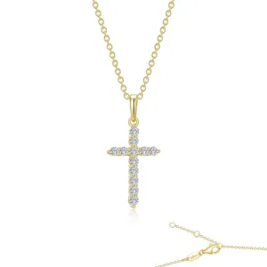 Lafonn 0.36 CTW Cross Pendant Necklace