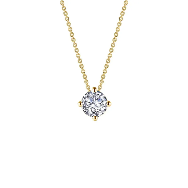 Lafonn 1.5 CTW Solitaire Necklace