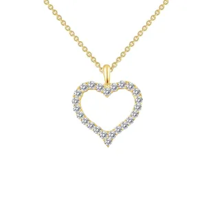 Lafonn Open Heart Pendant Necklace