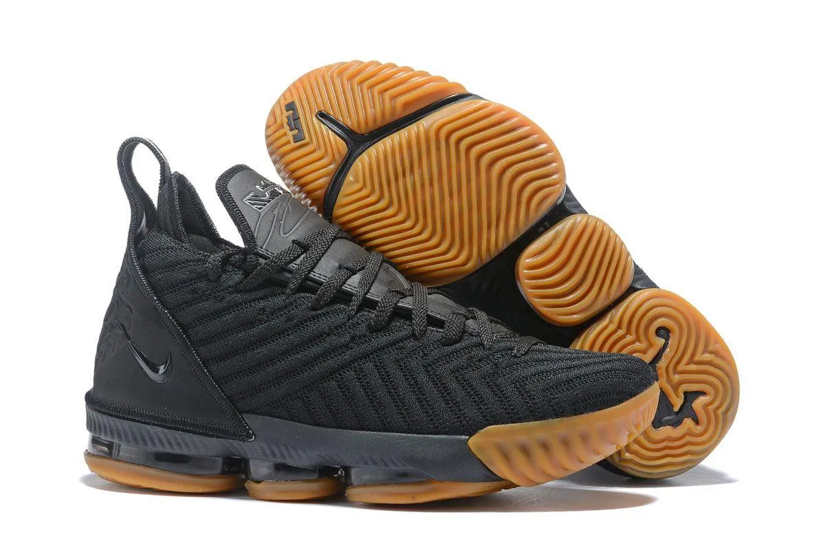 LeBron 16 ALLBlack Platinum Sneaker