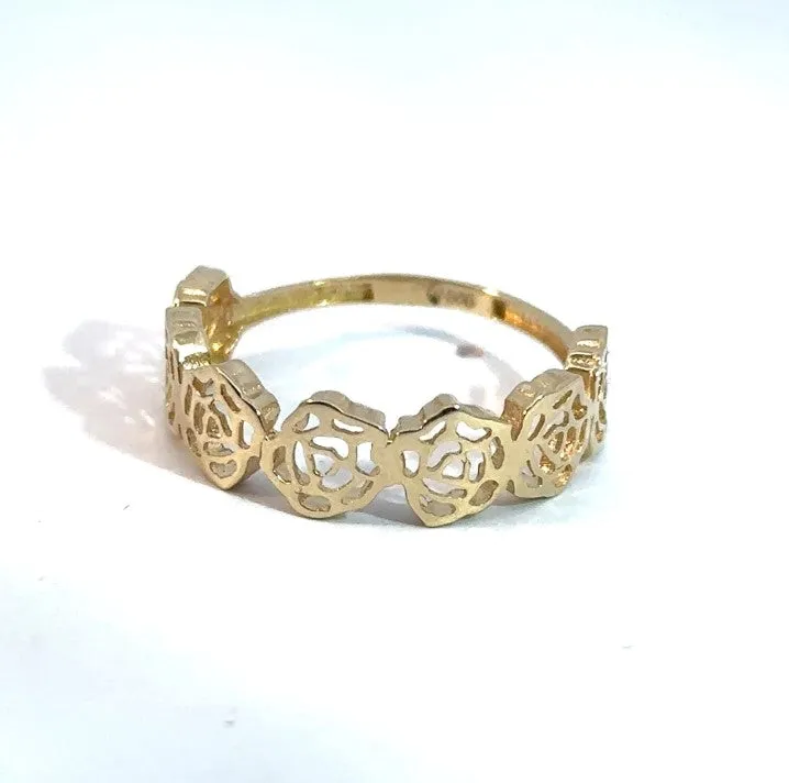 Lesotho Jewellery 14k Gold Ring for Women - 1.60 Grams