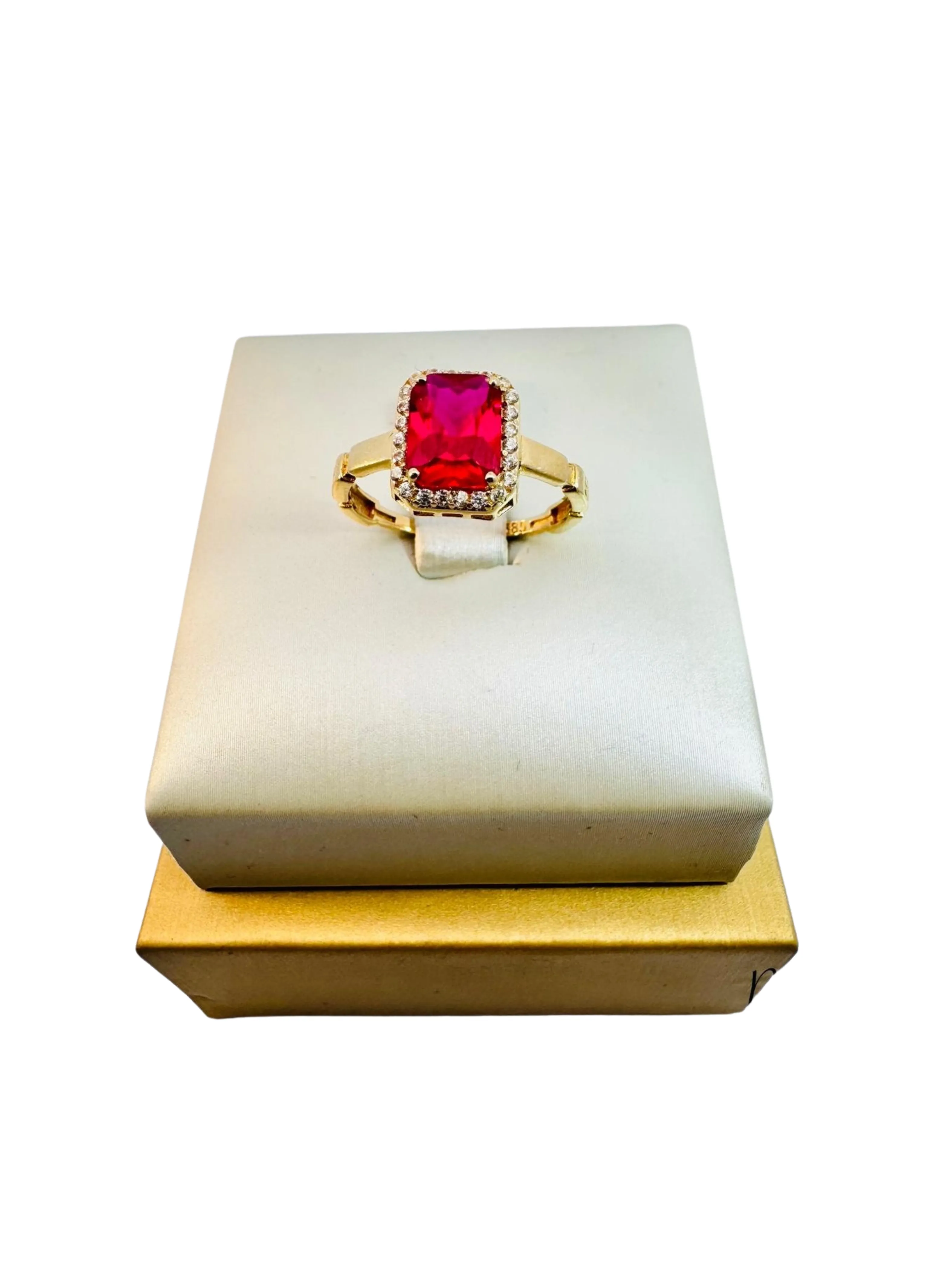 Lesotho Jewellery 14k Gold Ring for Women - 2.09 Grams, Size -15