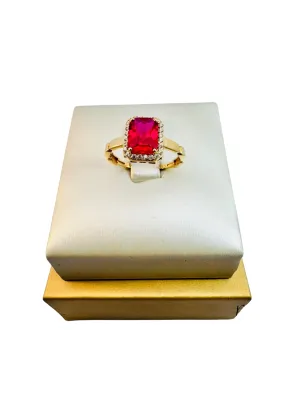 Lesotho Jewellery 14k Gold Ring for Women - 2.09 Grams, Size -15