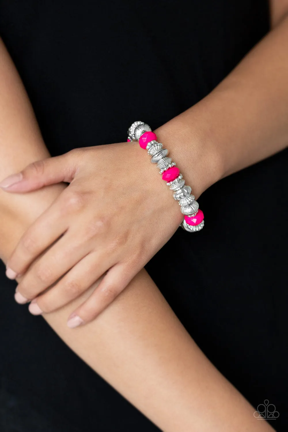 Live Life To The COLOR-fullest - Pink - Bracelet