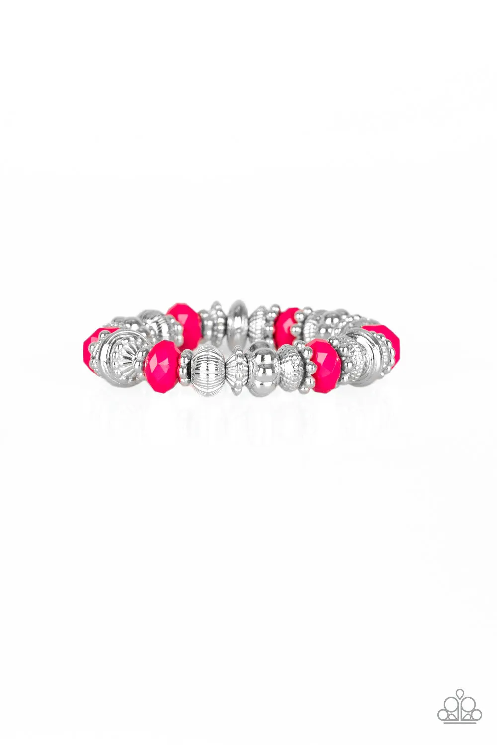 Live Life To The COLOR-fullest - Pink - Bracelet