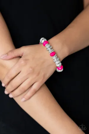 Live Life To The COLOR-fullest - Pink - Bracelet